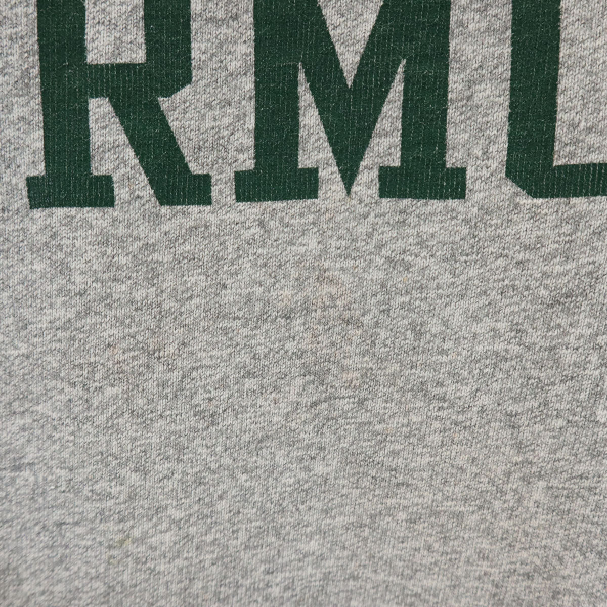 The Cotton Exchange ザコットンエクスチェンジ 90s USA製 オールド カレッジ 半袖 Tシャツ M グレー シングルステッチ メンズ