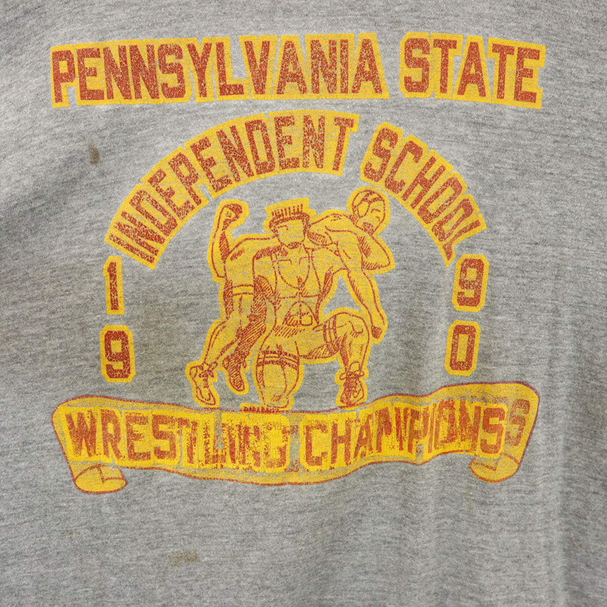 RUSSELL ATHLETIC ラッセルアスレチック 90s USA製 オールド 半袖 Tシャツ XL グレー メンズ