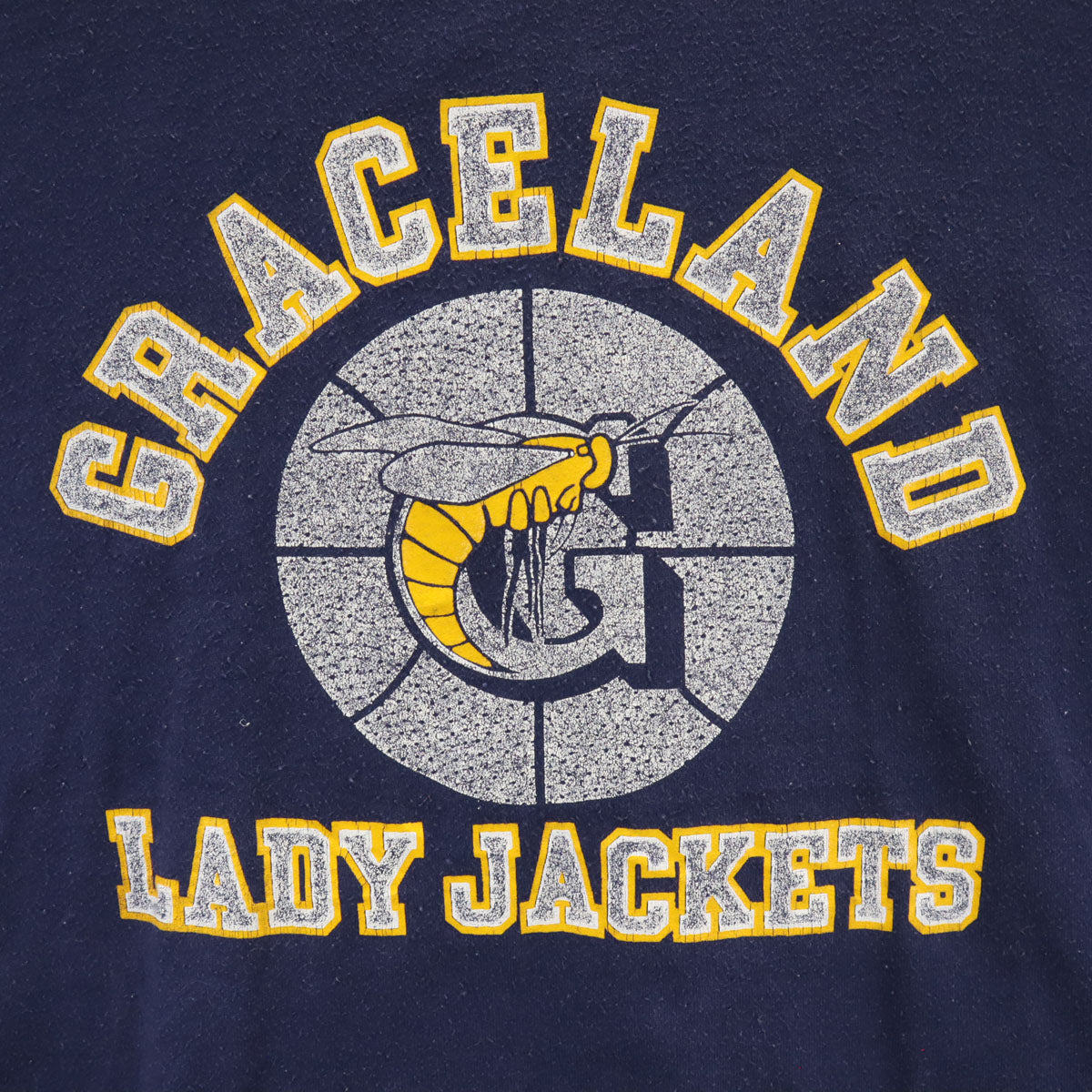 JERZEES ジャージーズ 80s USA製 ヴィンテージ 半袖 Tシャツ L ネイビー メンズ