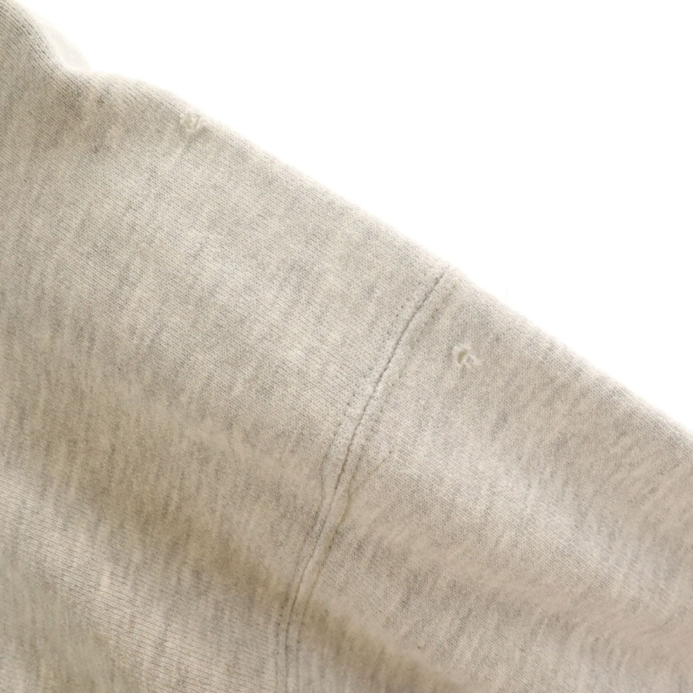 Champion チャンピオン 90s オールド 刺繍タグ リバースウィーブ 長袖 スウェット トレーナー XL グレージュ メンズ
