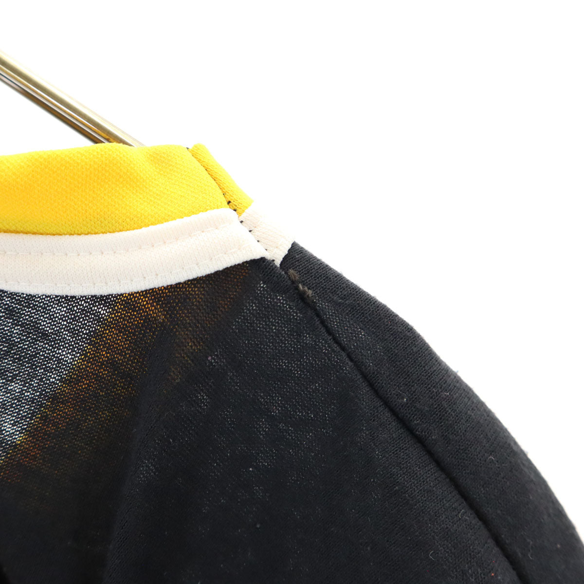 Don Alleson Athletic 80s 90s USA製 オールド 半袖 Vネック Tシャツ XL 黒 メンズ