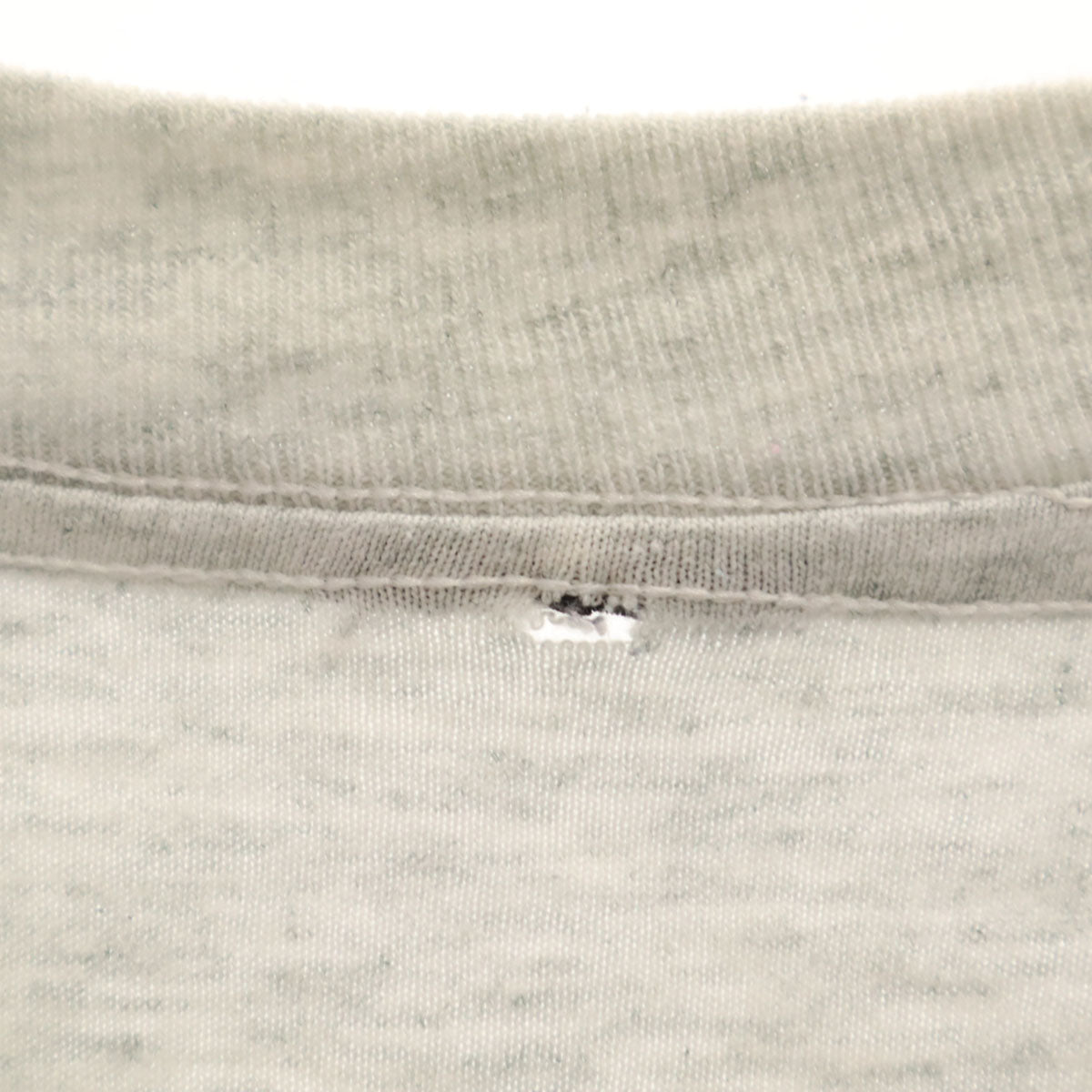 90s オールド メソジスト教会 プリント 半袖 Tシャツ グレー シングルステッチ メンズ