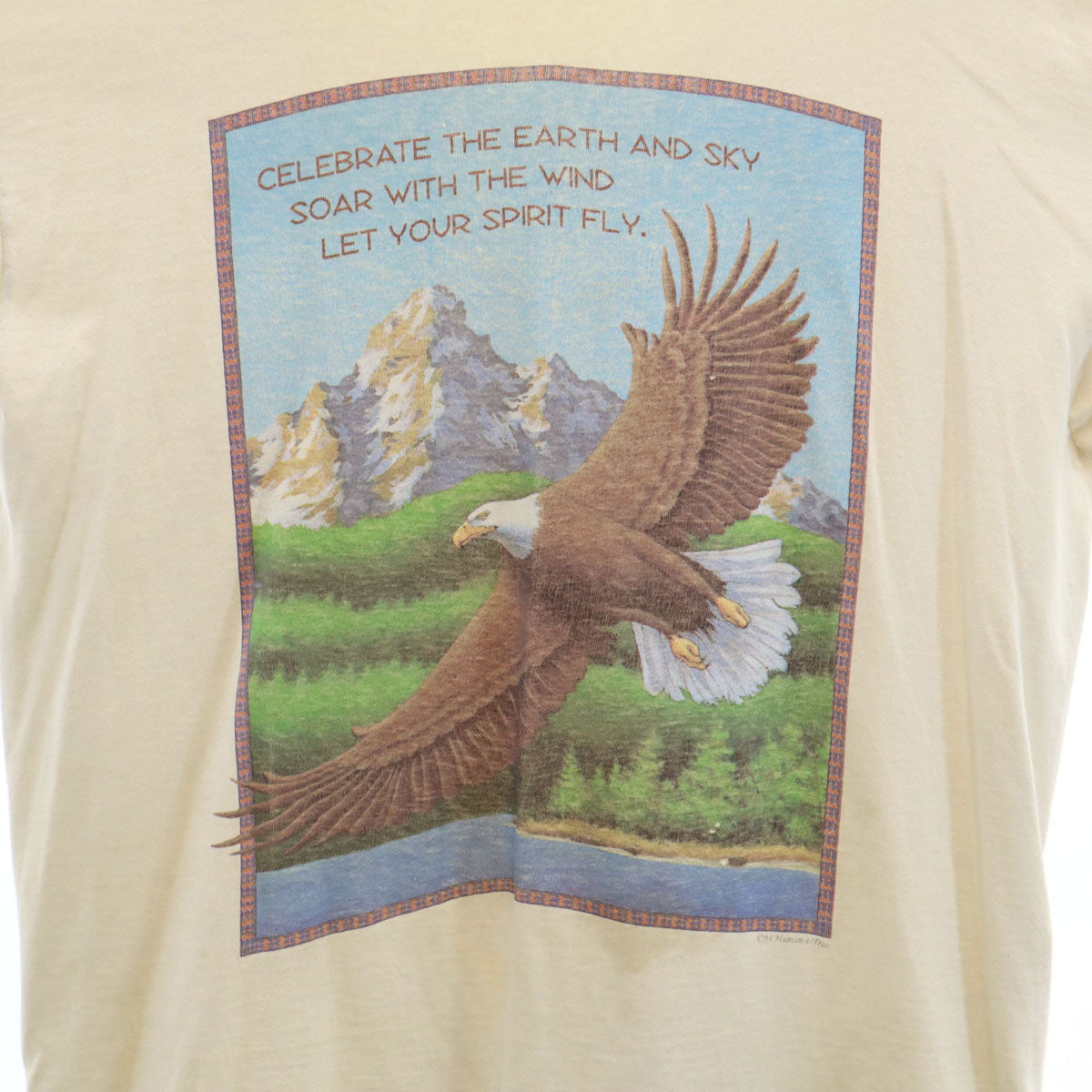 anbil アンビル 90s USA製 オールド 半袖 Tシャツ L アイボリー シングルステッチ メンズ