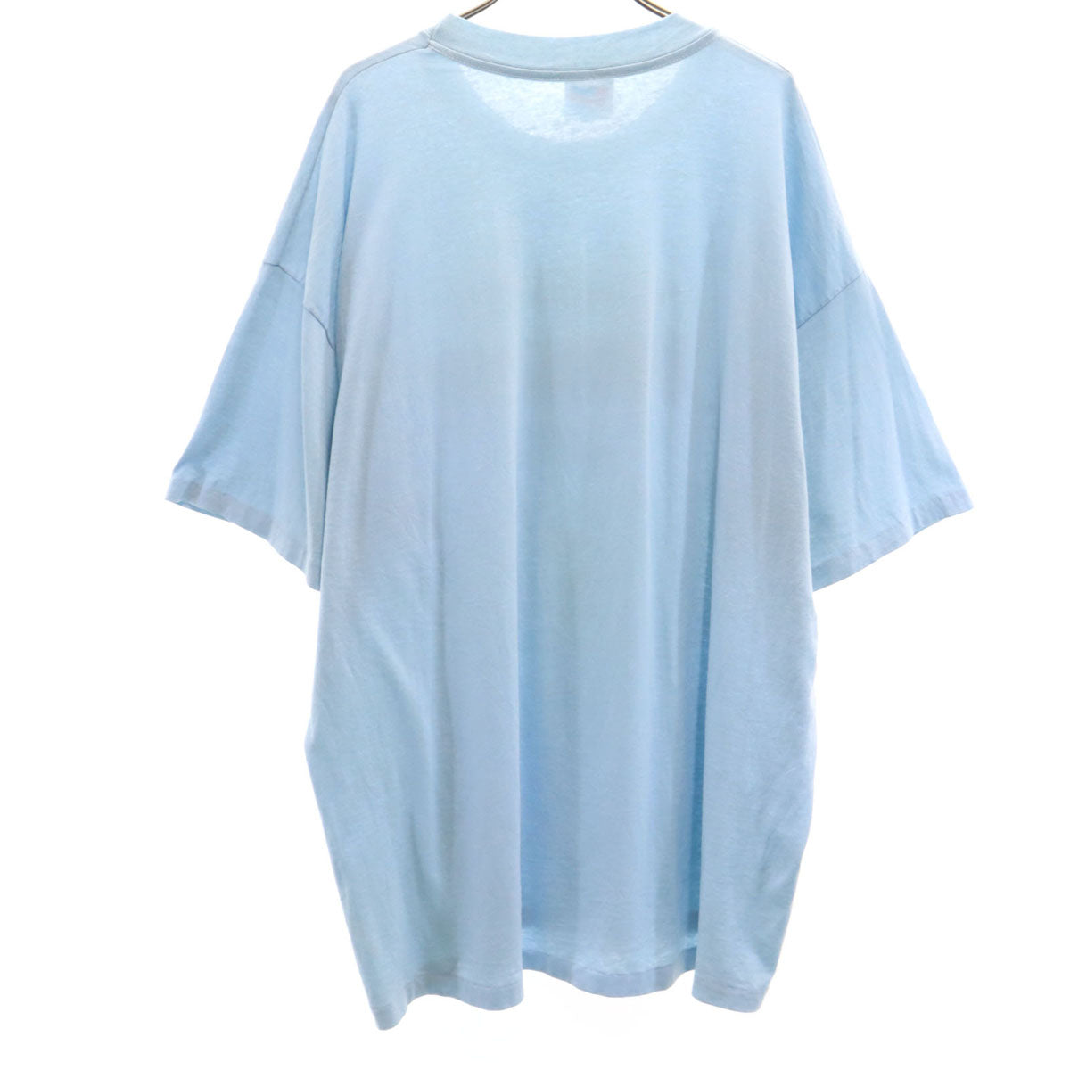 Hanes ヘインズ 90s USA製 オールド 半袖 Tシャツ XXL ブルー ビッグサイズ メンズ