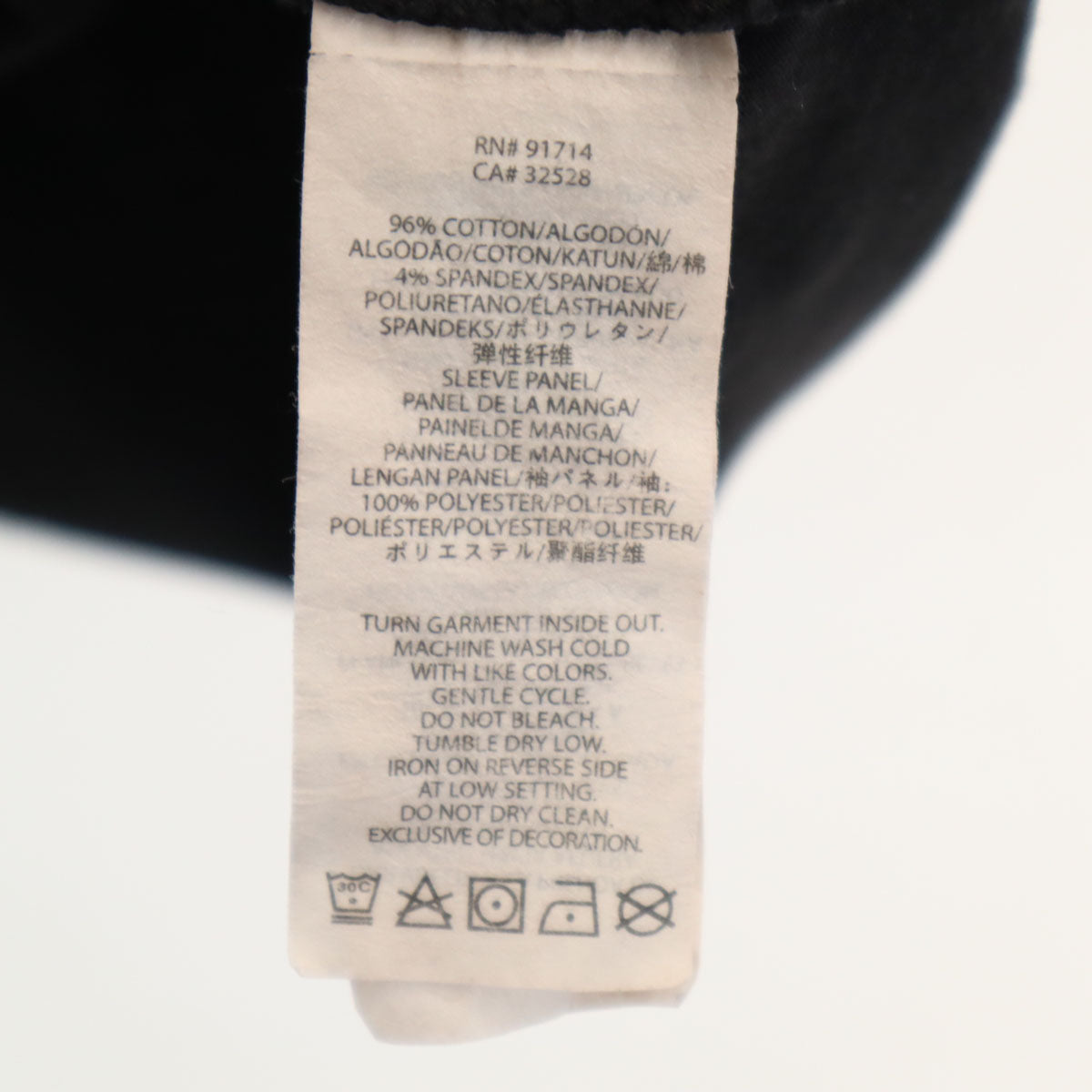 ARMANI EXCHANGE アルマーニエクスチェンジ 半袖 ハーフジップ ポロシャツ M ブラック メンズ