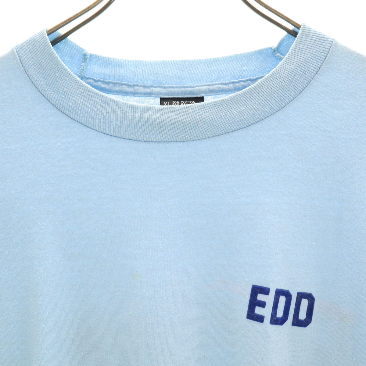 SCREEN STARS スクリーンスターズ 90s USA製 オールド 半袖 BEST Tシャツ XL ブルー系 シングルステッチ メンズ