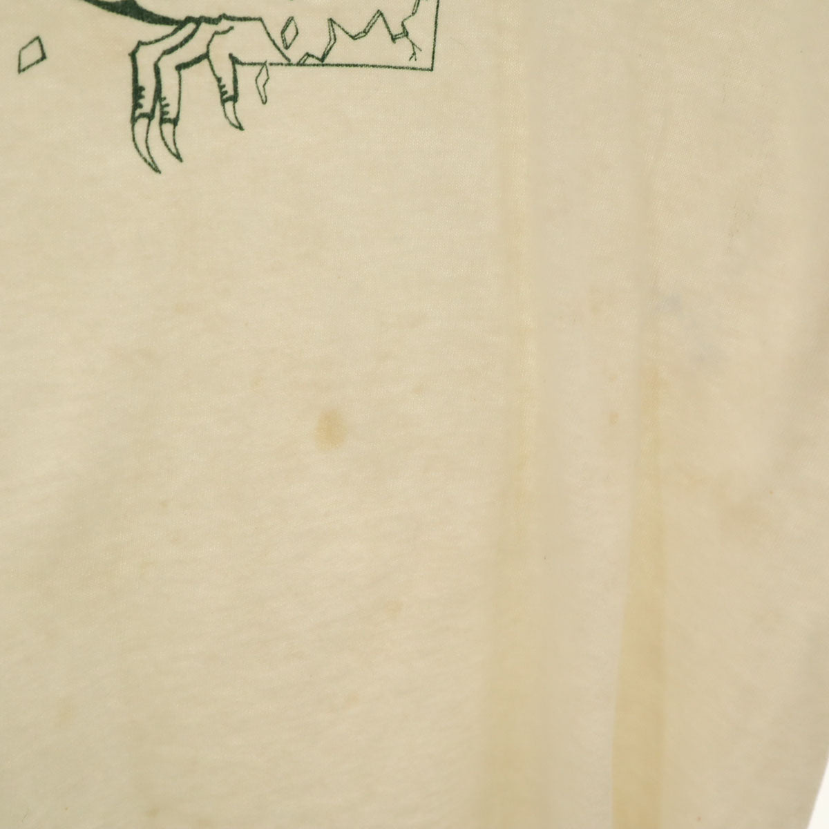 FRUIT OF THE LOOM フルーツオブザルーム 90s USA製 オールド 半袖 Tシャツ XL 白 ドラゴン シングルステッチ メンズ