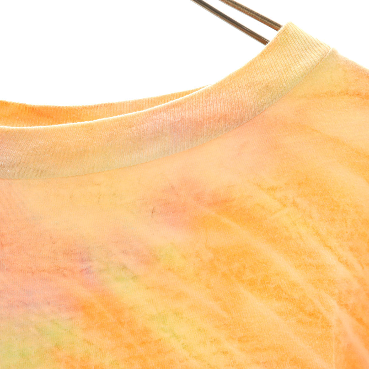 one stop 90s オールド タイダイ 半袖 Tシャツ オレンジ系 メンズ