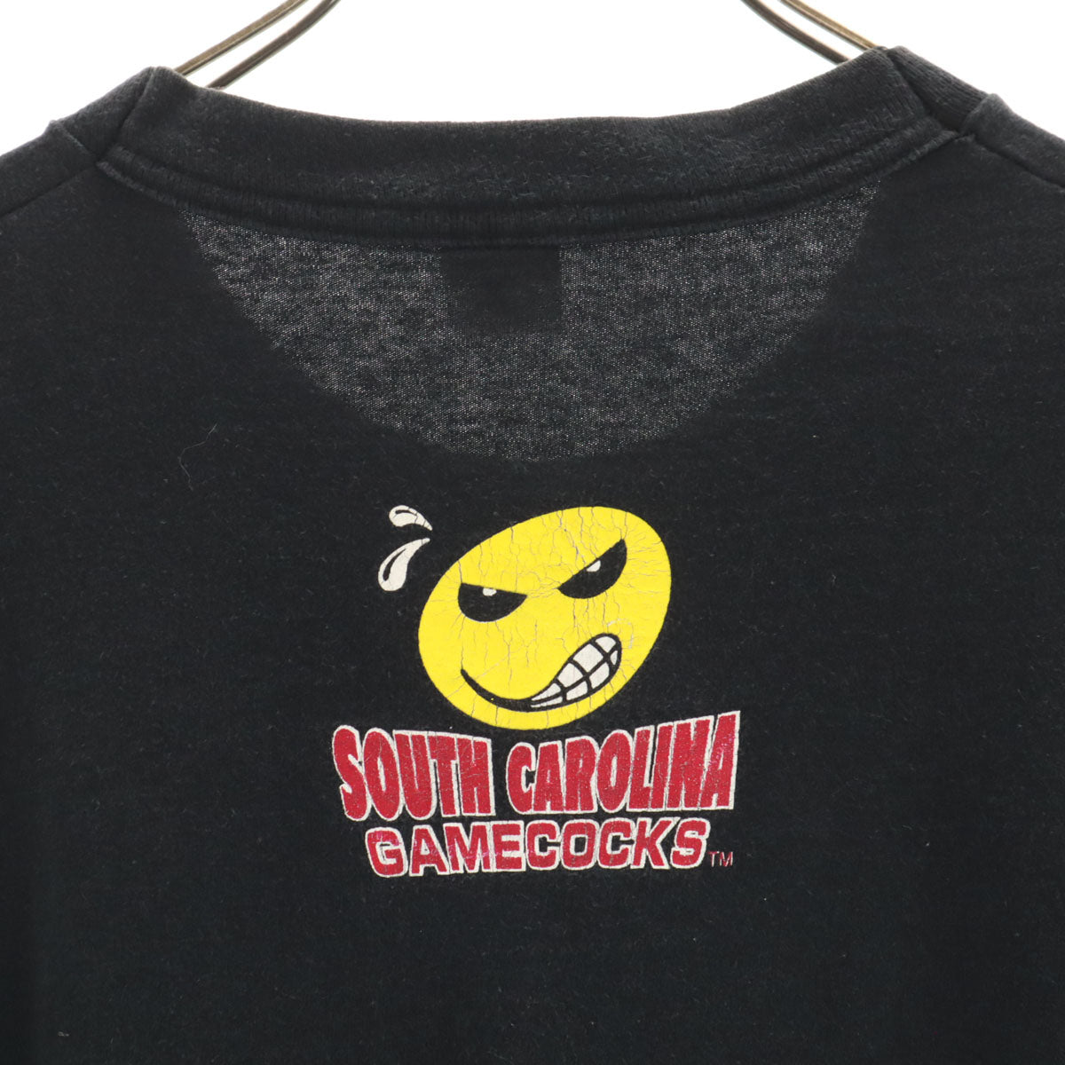 FRUIT OF THE LOOM フルーツオブザルーム 90s USA製 オールド 半袖 Tシャツ XXL 黒 シングルステッチ ビックサイズ メンズ