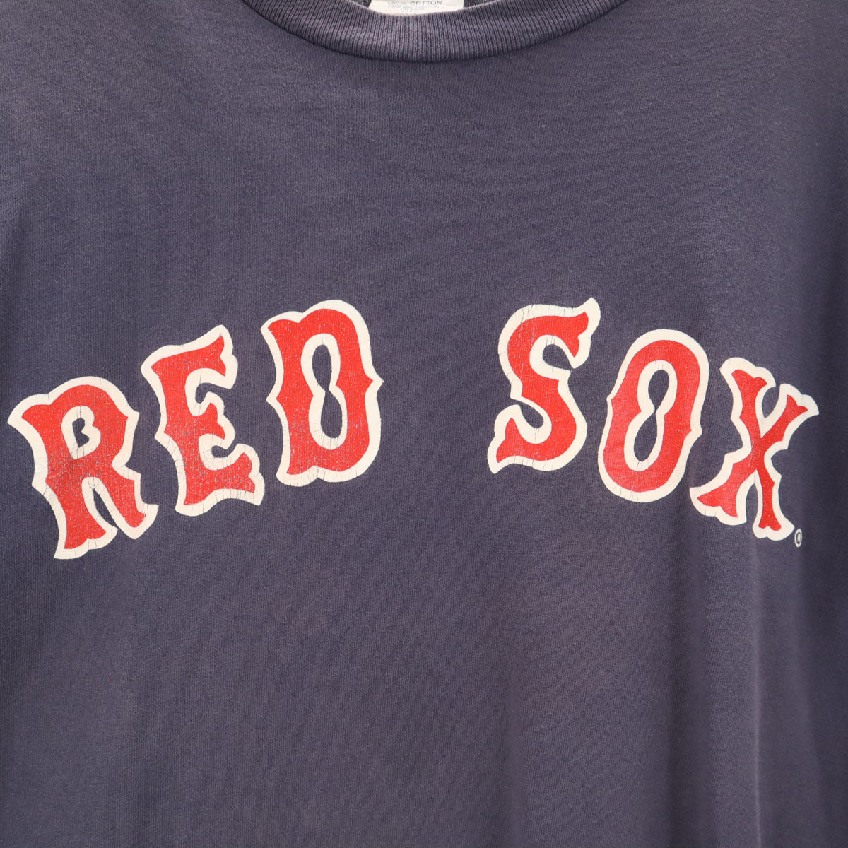 Majestic マジェスティック 90s USA製 オールド 半袖 Tシャツ XL ネイビー シングルステッチ RED SOX メンズ
