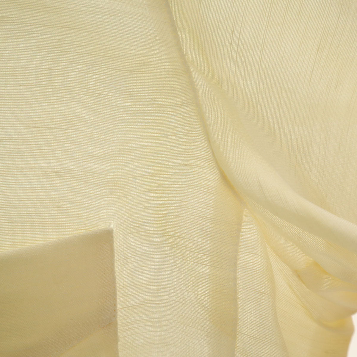 Emporio Armani エンポリオアルマーニ イタリア製 リネンブレンド 半袖 Vネック シャツ 40 アイボリー レディース