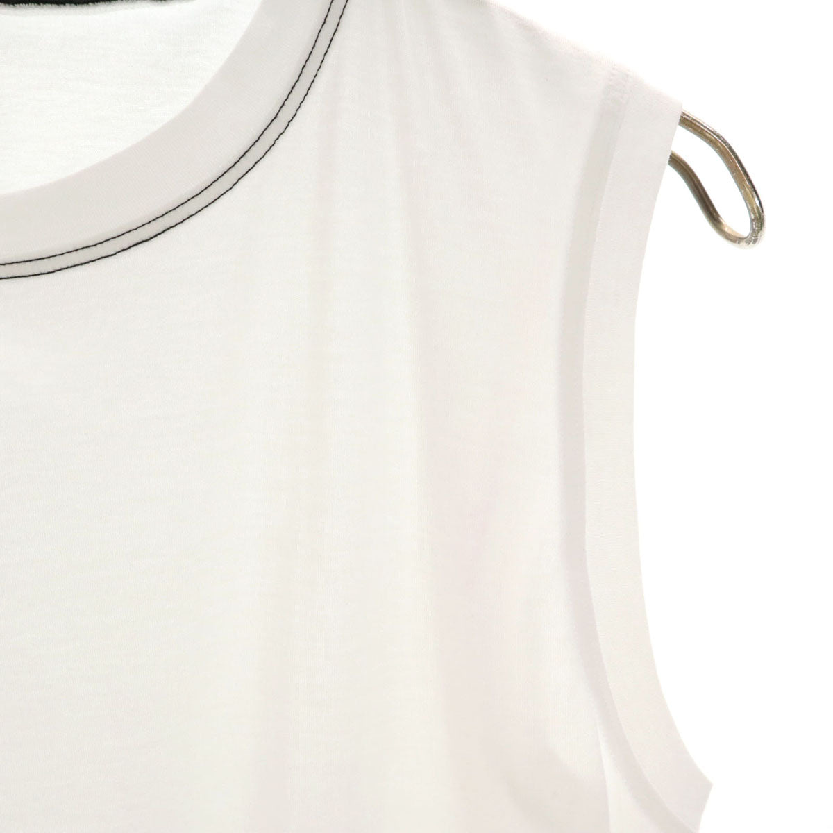 LIVIANA CONTI リビアナコンティ イタリア製 タンクトップ M ホワイト レディース