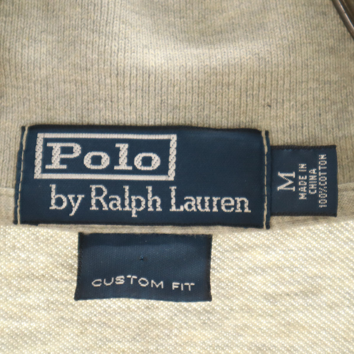 Polo by Ralph Lauren ポロバイラルフローレン 半袖 鹿の子 ポロシャツ M グレー メンズ