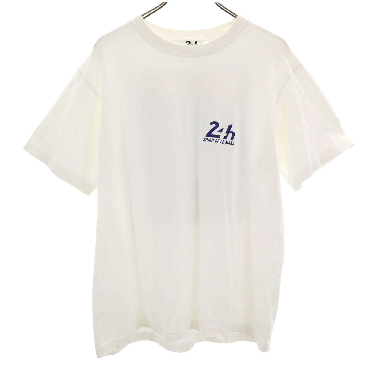 LE MANS ルマン バックプリント 半袖 Tシャツ L 白 24時間レース レディース