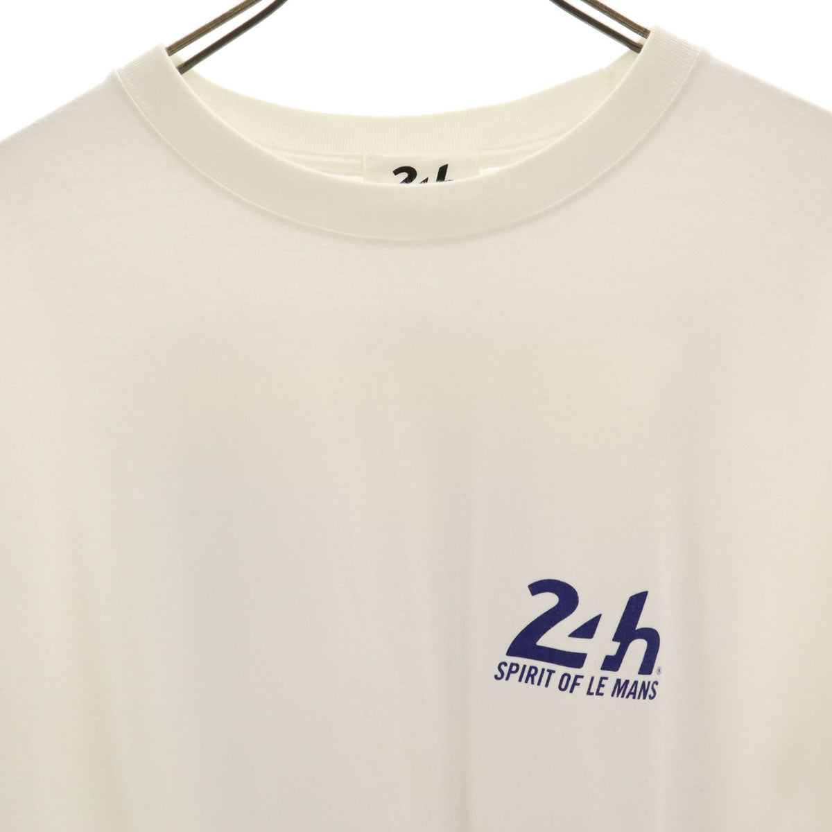 LE MANS ルマン バックプリント 半袖 Tシャツ L 白 24時間レース レディース