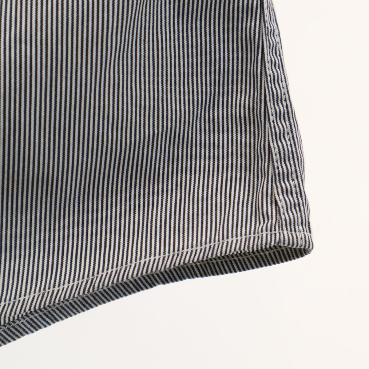 GUCCI グッチ イタリア製 ストライプ柄 長袖 コットンシャツ 40 グレー メンズ