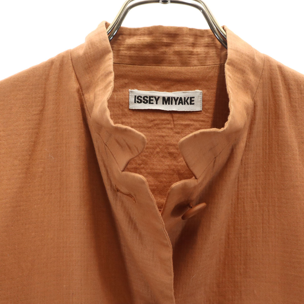 ISSEY MIYAKE イッセイミヤケ 90s 日本製 オールド 長袖 ジャケット M ブラウン レディース