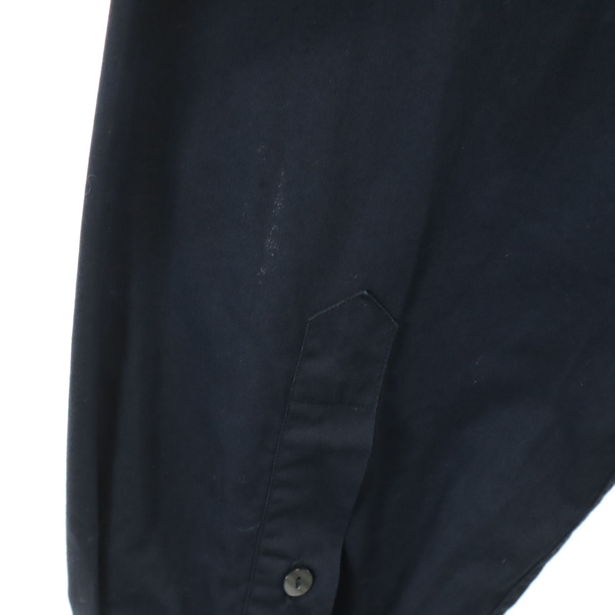 DOLCE&GABBANA ドルチェアンドガッバーナ イタリア製 長袖 コットンシャツ 39 濃紺 メンズ