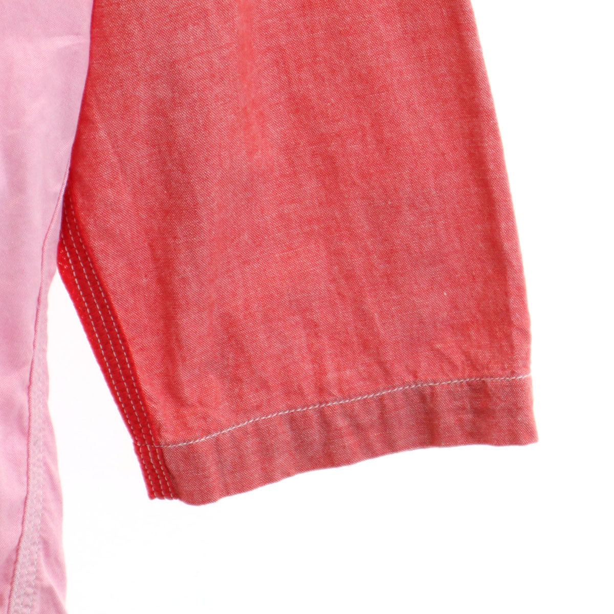 GANRYU COMME des GARCONS ガンリュウコムデギャルソン 2014年 日本製 製品洗い加工 シャツジャケット M ピンク テーラード メンズ