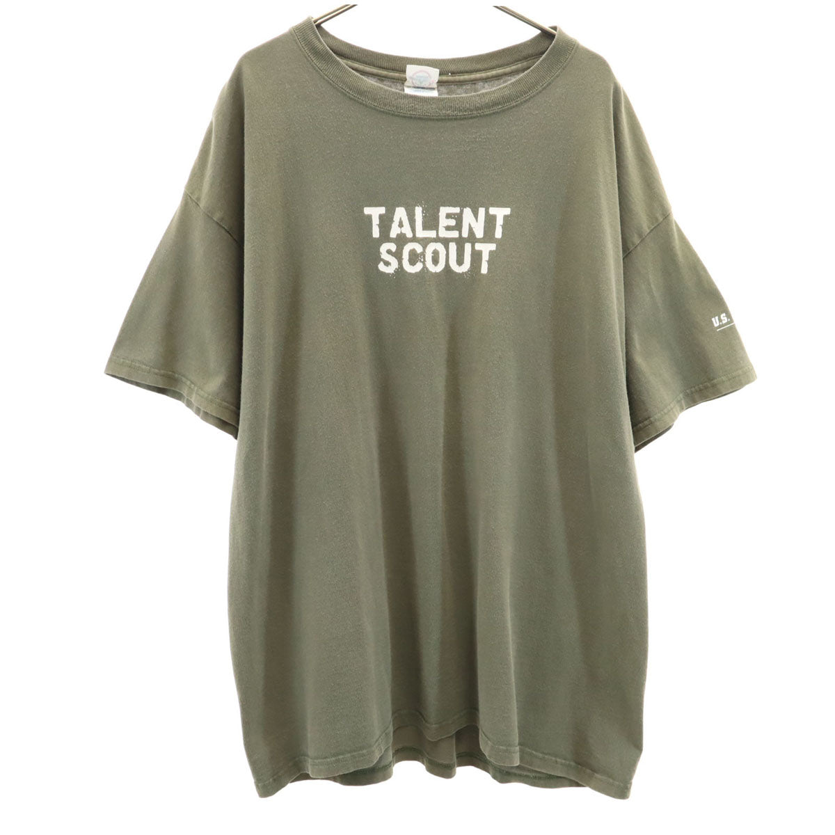DELTA デルタ プレイボーイ TALENT SCOUT 半袖 Tシャツ XL カーキ メンズ