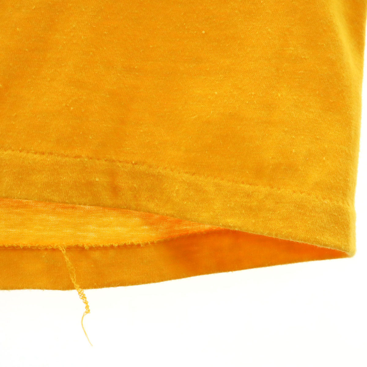 Healthknit ヘルスニット 80s USA製 ヴィンテージ ドラゴン プリント 半袖 Tシャツ XL イエロー シングルステッチ 龍 メンズ