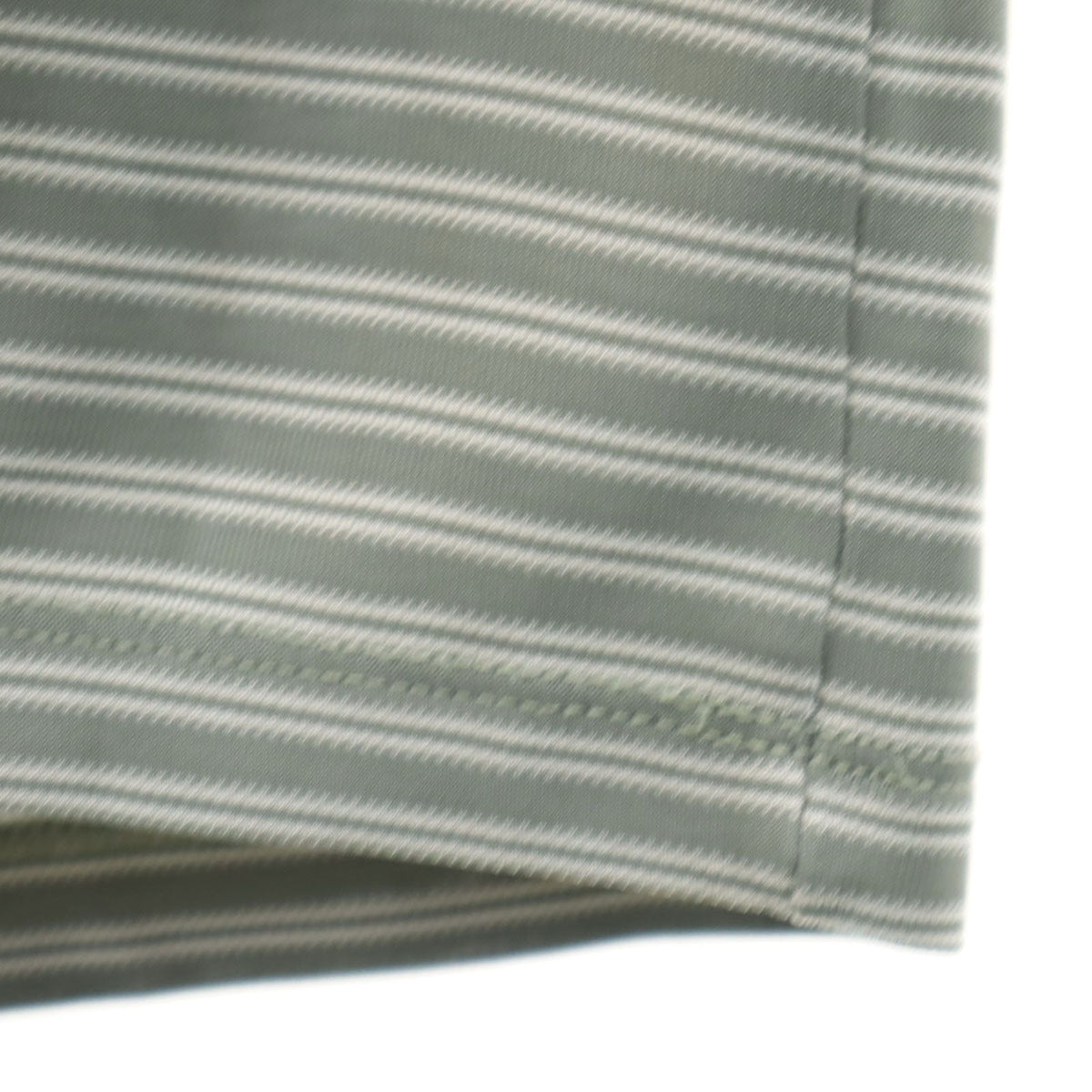 GIORGIO ARMANI ジョルジオアルマーニ イタリア製 ボーダー柄 半袖 Tシャツ L グレー メンズ