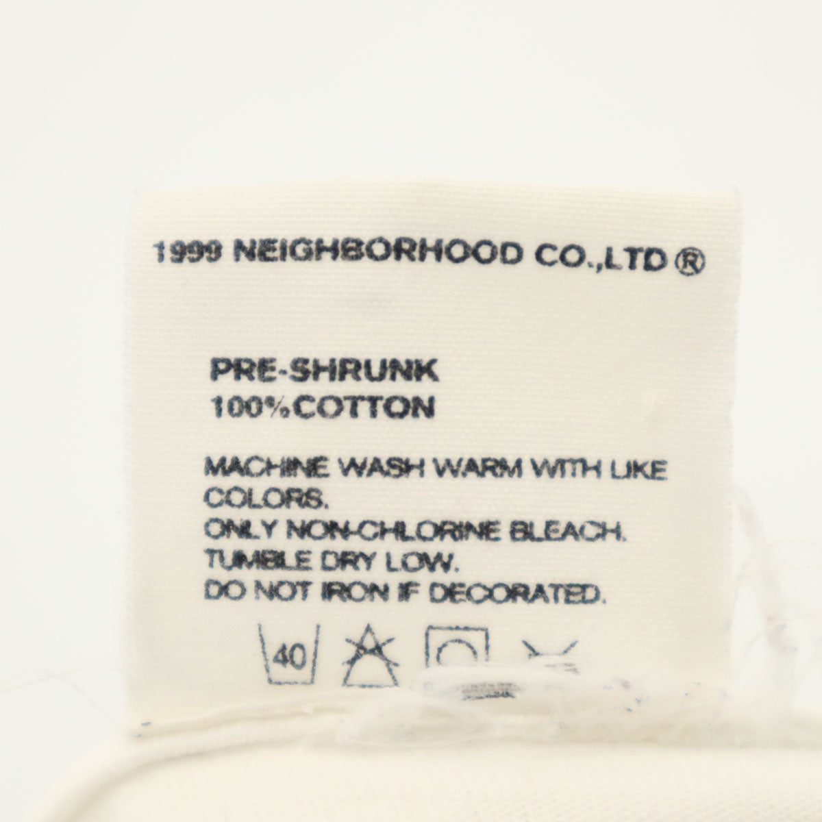 NEIGHBORHOOD ネイバーフッド 90s オールド 初期ネイバー 宇宙衛星 プリント 半袖 Tシャツ L ホワイト メンズ