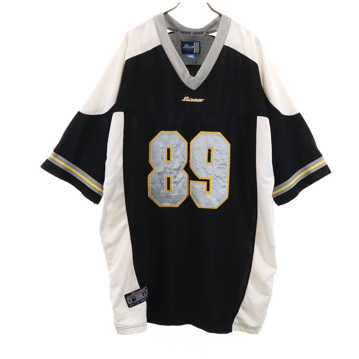 BOSS ボス 半袖 ゲーム シャツ XXL ブラック ビッグサイズ メンズ