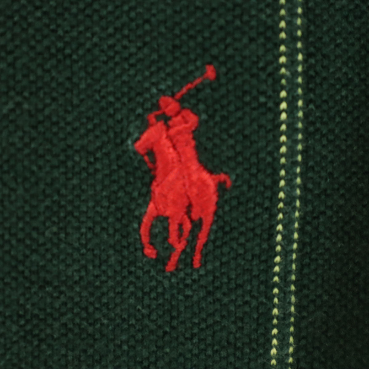 Polo by Ralph Lauren ポロバイラルフローレン チェック柄 半袖 ポロシャツ XL 深緑 鹿の子 メンズ