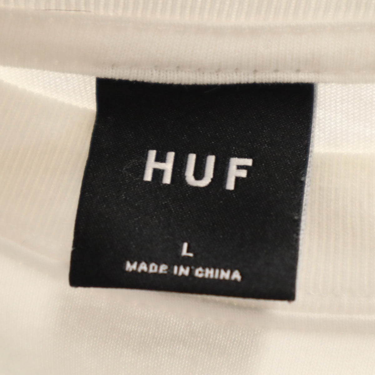 HUF ハフ X-GAMES MEGURU YAMAGUCHI コラボ 半袖 Tシャツ L 白 メンズ