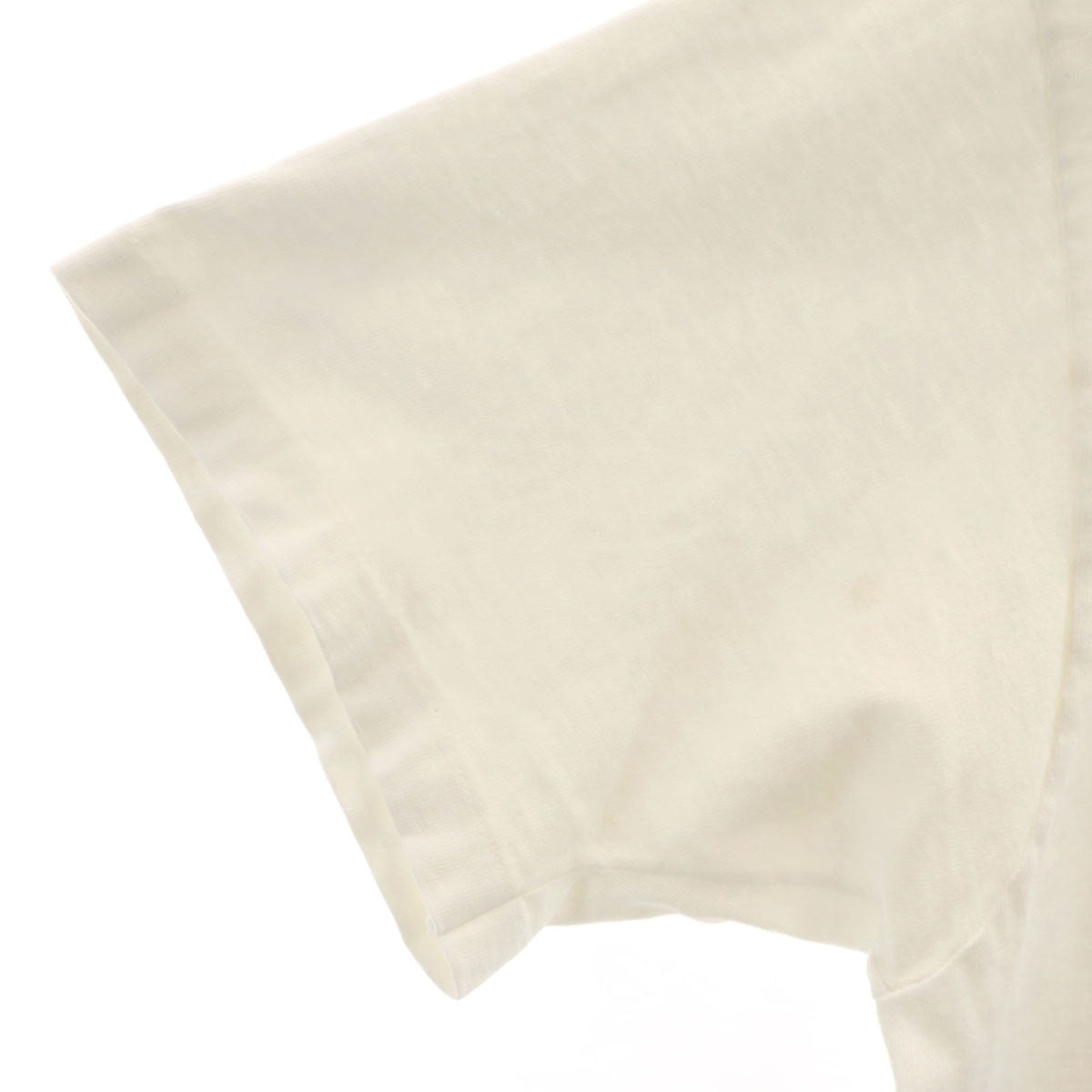 Hanes ヘインズ 80s 90s USA製 オールド バックプリント ラクロス 半袖 Tシャツ L ホワイト シングルステッチ メンズ