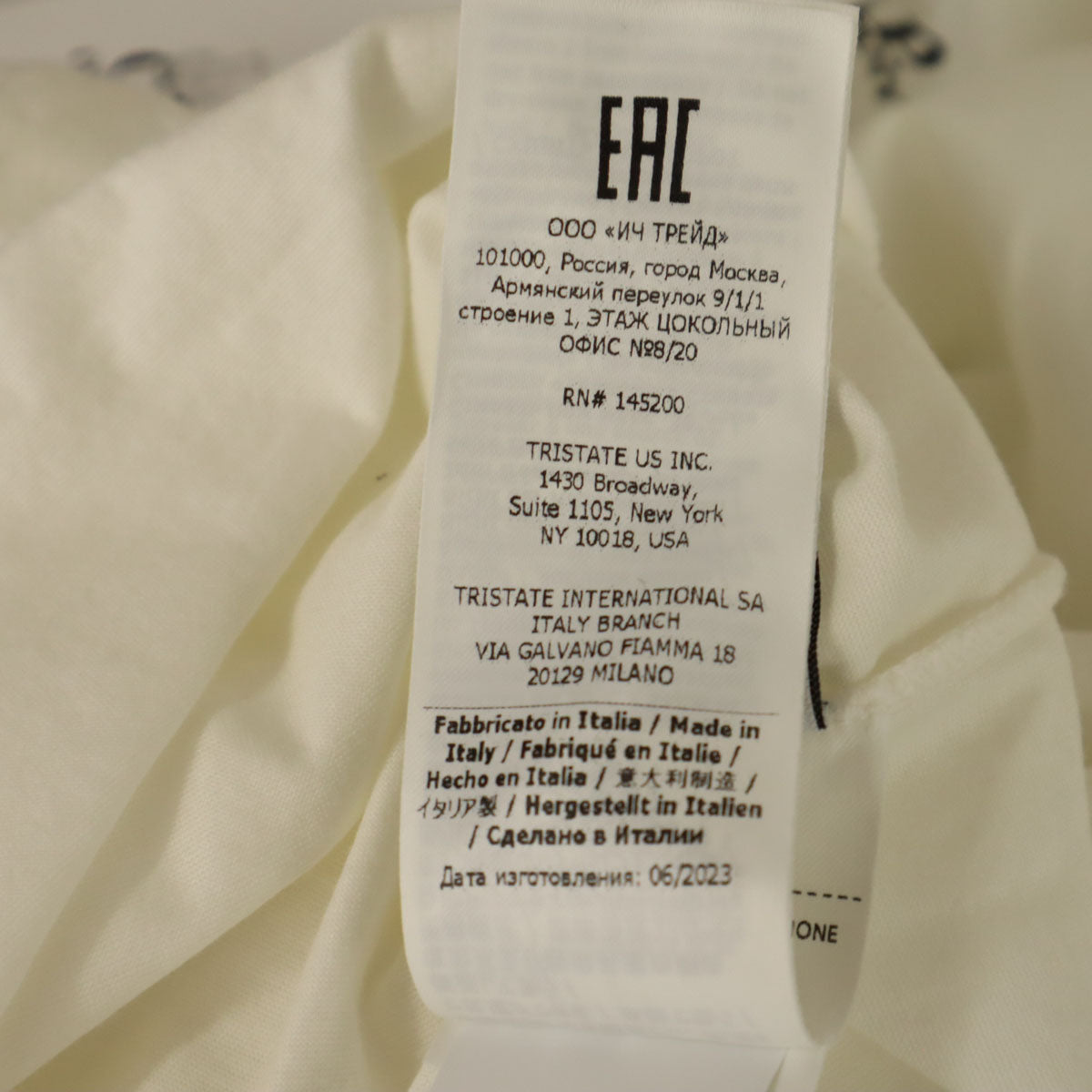 C.P.Company シーピーカンパニー イタリア製 半袖 Tシャツ L ホワイト メンズ