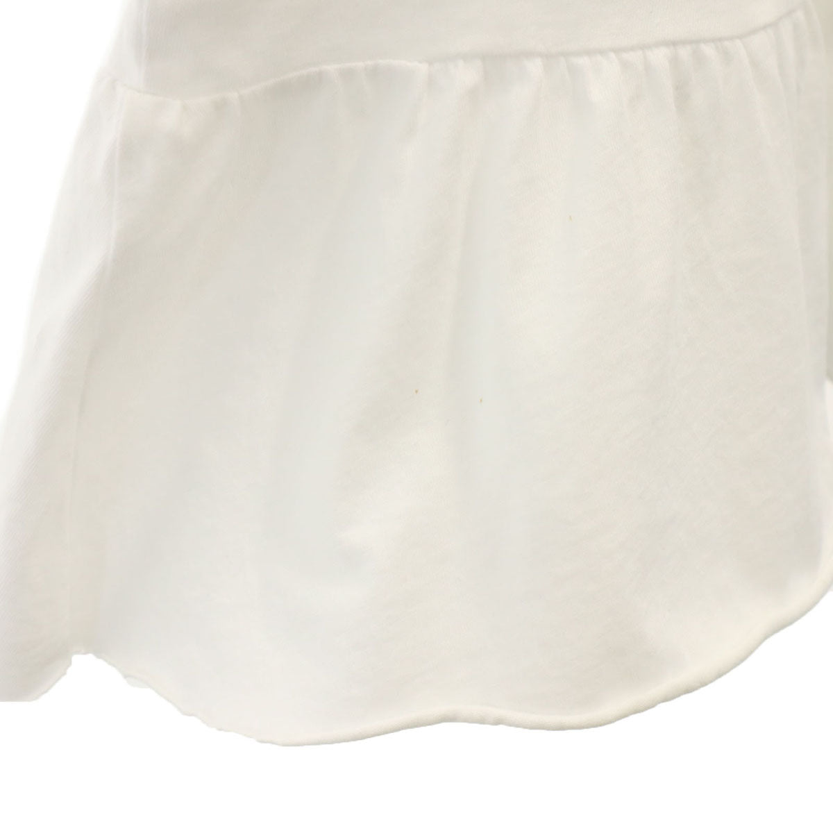 RED VALENTINO レッドヴァレンティノ 半袖 レースデザイン カットソー S ホワイト レディース