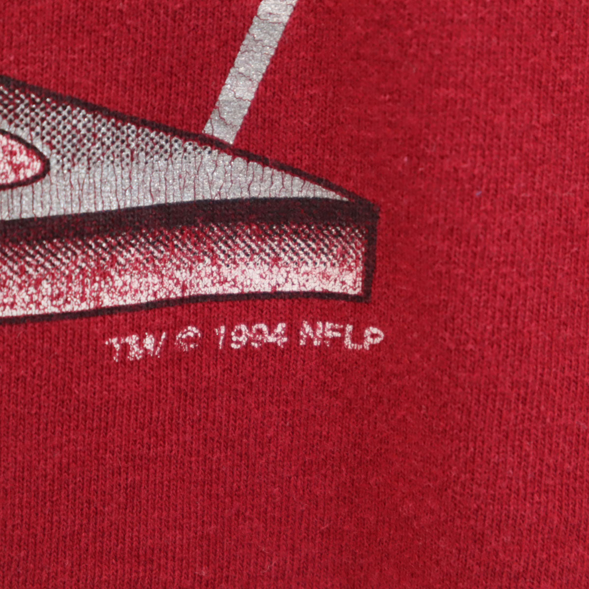 COMPETITOR 90s オールド NFL アリゾナ・カージナルス 半袖 Tシャツ XL ワインレッド系 ARIZONA CARDINALS アメフト メンズ