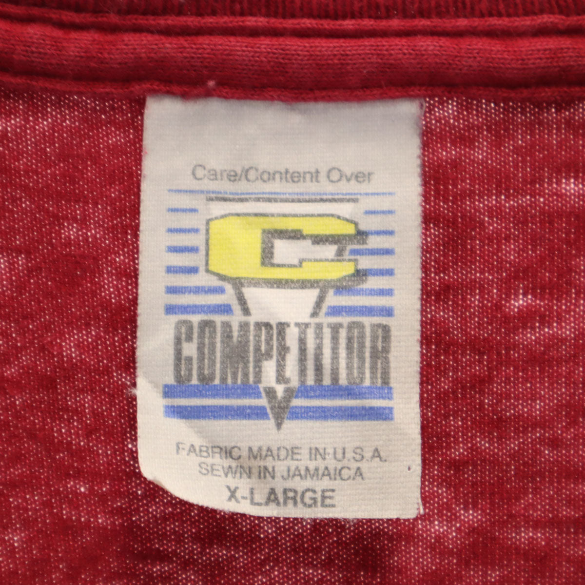 COMPETITOR 90s オールド NFL アリゾナ・カージナルス 半袖 Tシャツ XL ワインレッド系 ARIZONA CARDINALS アメフト メンズ