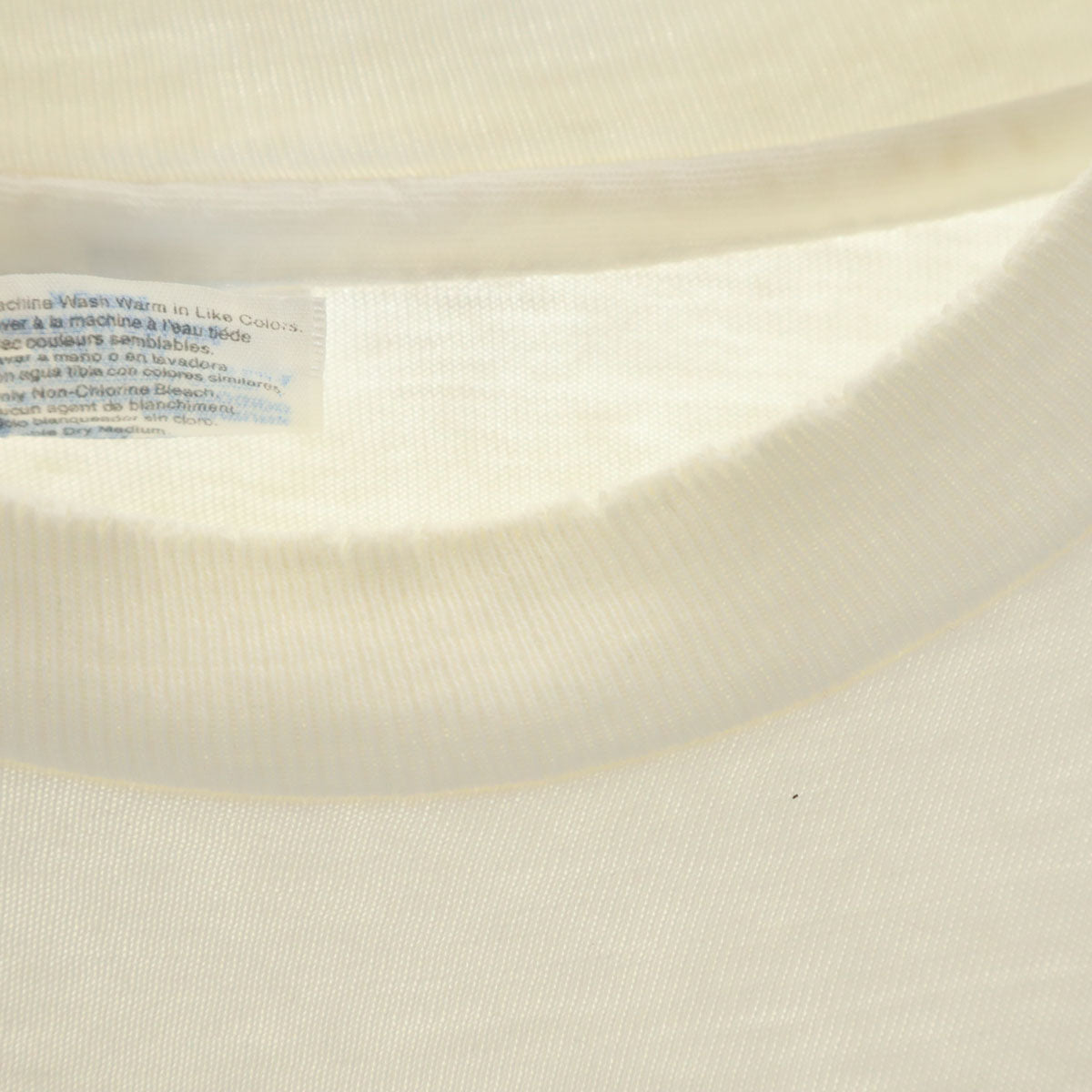 Hanes ヘインズ 90s USA製 オールド CLEMSON 半袖 Tシャツ XL ホワイト シングルステッチ メンズ