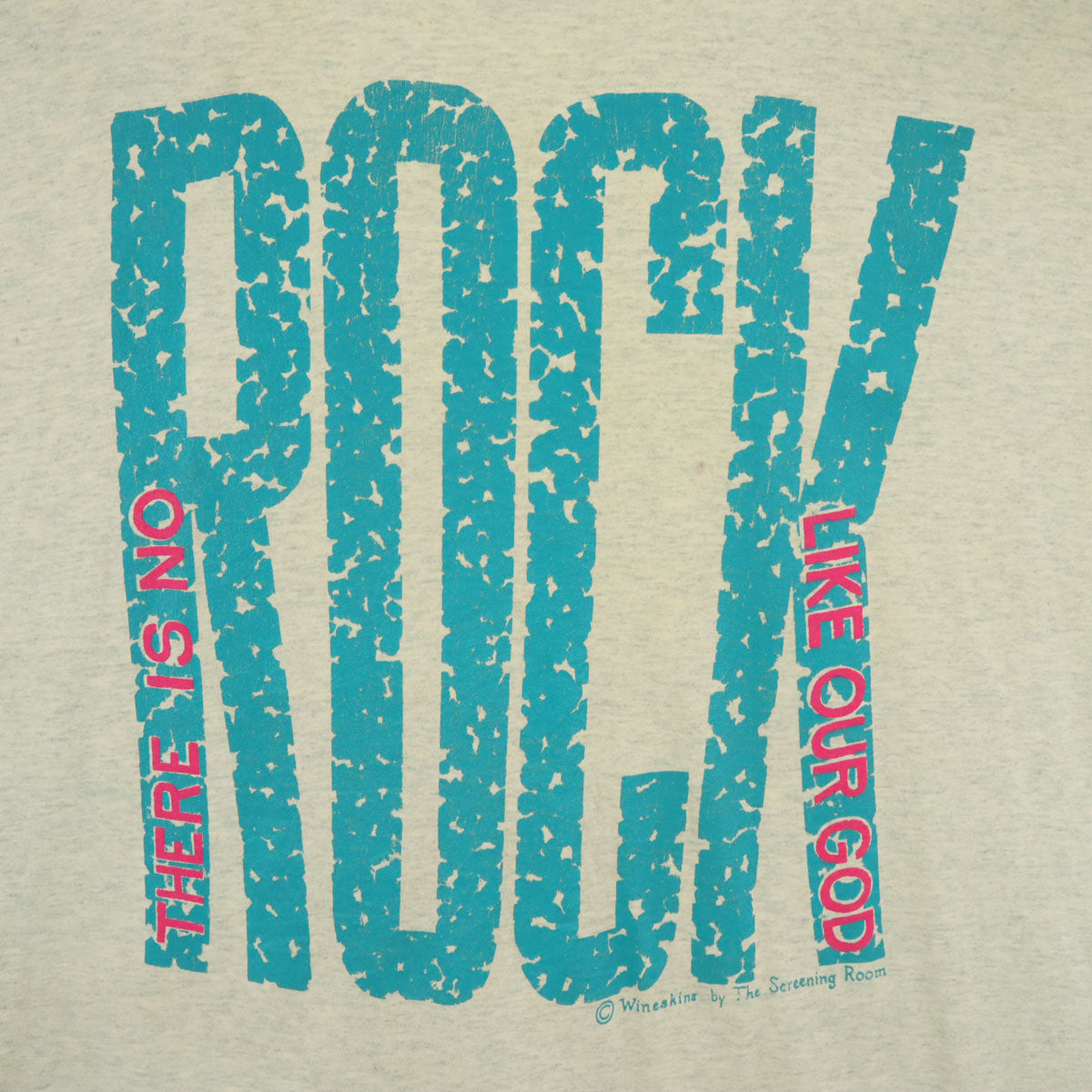 FRUIT OF THE LOOM フルーツオブザルーム 90s USA製 オールド ROCK 半袖 Tシャツ XL グレー シングルステッチ メンズ