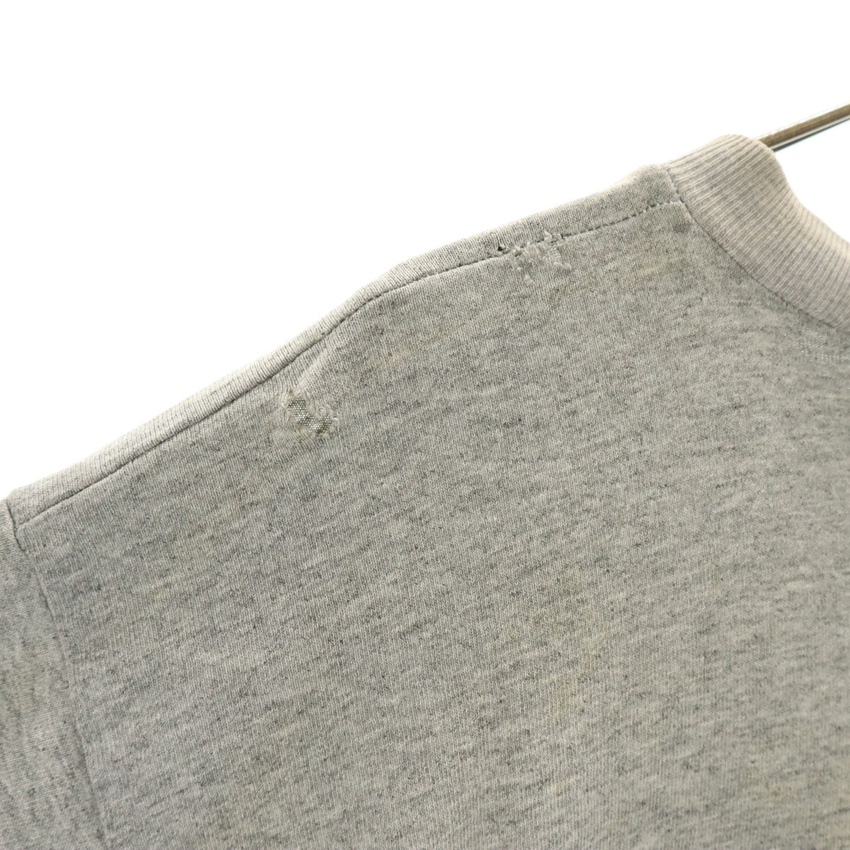 90s オールド グアテマラ 刺繍 半袖 Tシャツ グレー エスニック メンズ