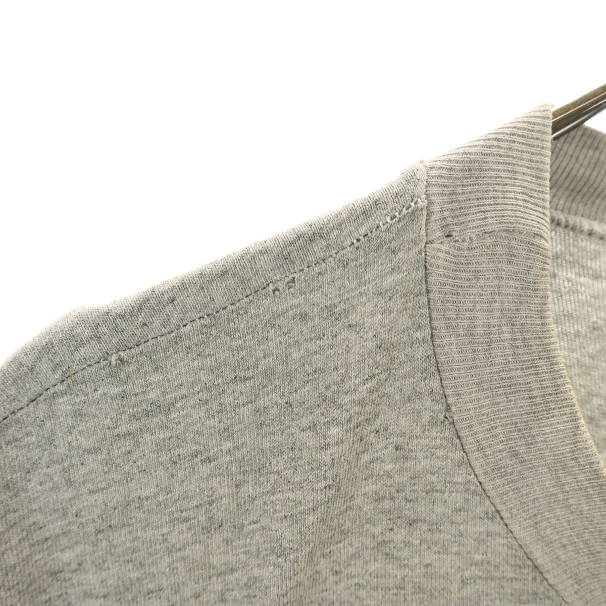 90s オールド グアテマラ 刺繍 半袖 Tシャツ グレー エスニック メンズ