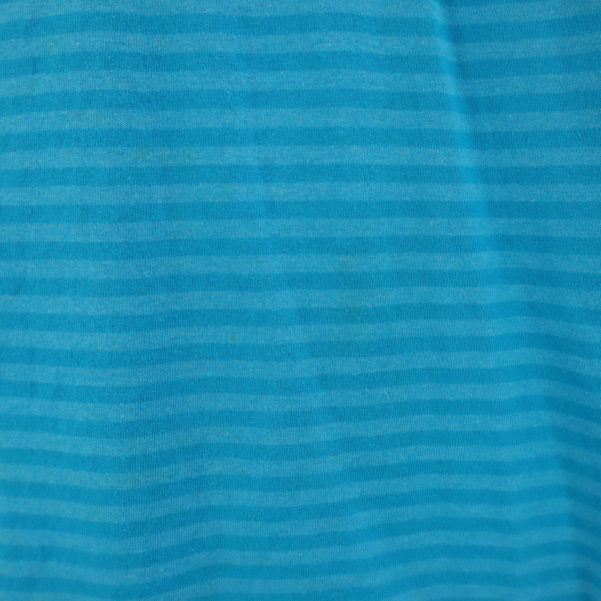 FRUIT OF THE LOOM フルーツオブザルーム 90s USA製 オールド ボーダー柄 半袖 Tシャツ L 水色 シングルステッチ レディース