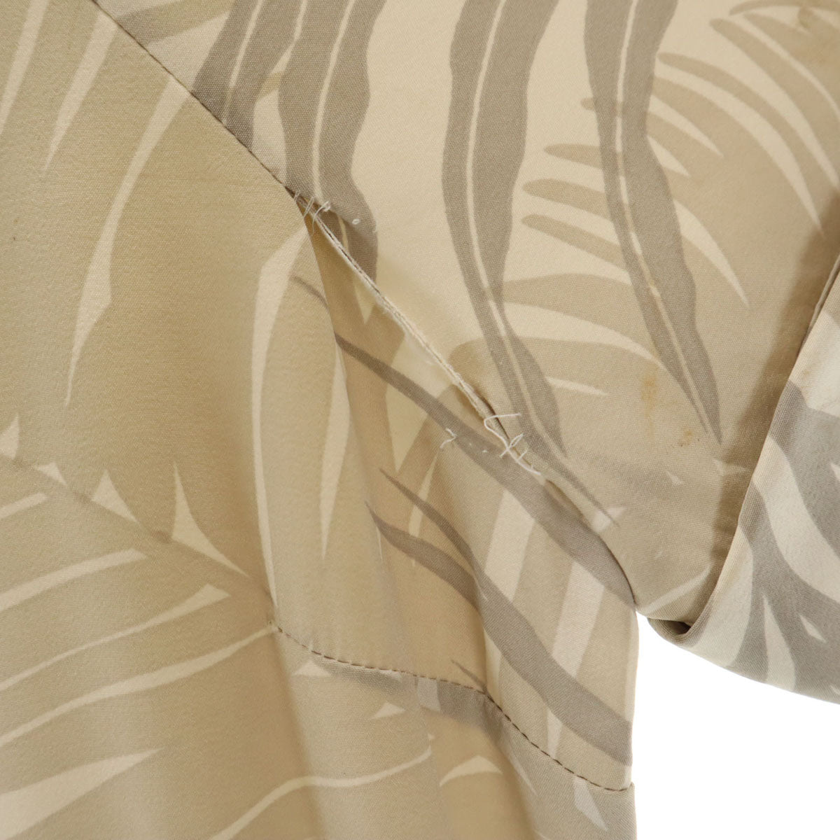 ARMANI EXCHANGE アルマーニエクスチェンジ 総柄 半袖 ミニワンピース XS グレー系 レディース