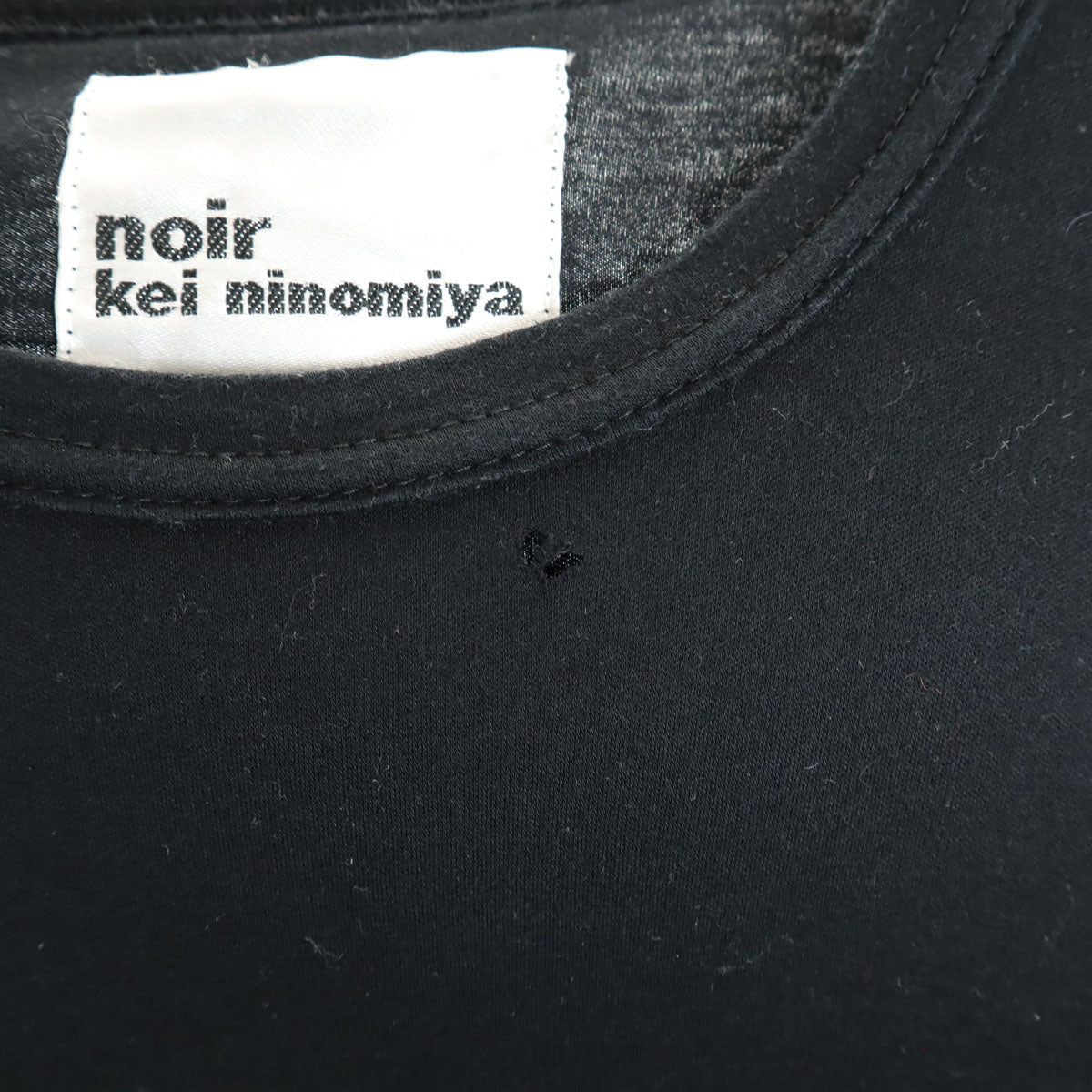 noir kei ninomiya ノワールケイニノミヤ 半袖 Tシャツ M 黒 パール レディース
