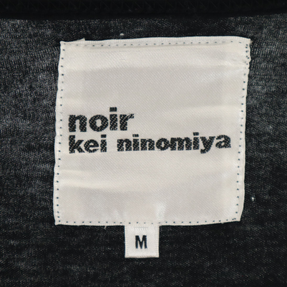 noir kei ninomiya ノワールケイニノミヤ 半袖 Tシャツ M 黒 パール レディース