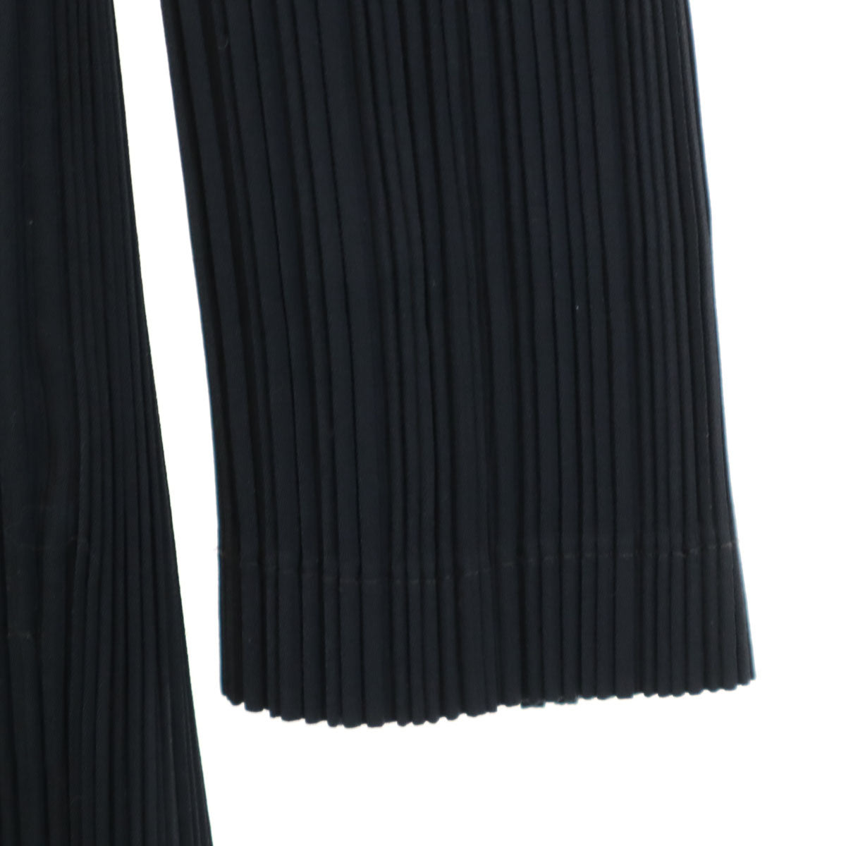 ISSEY MIYAKE イッセイミヤケ 90s 日本製 オールド スタンドカラー プリーツ ジャケット M ブラック レディース