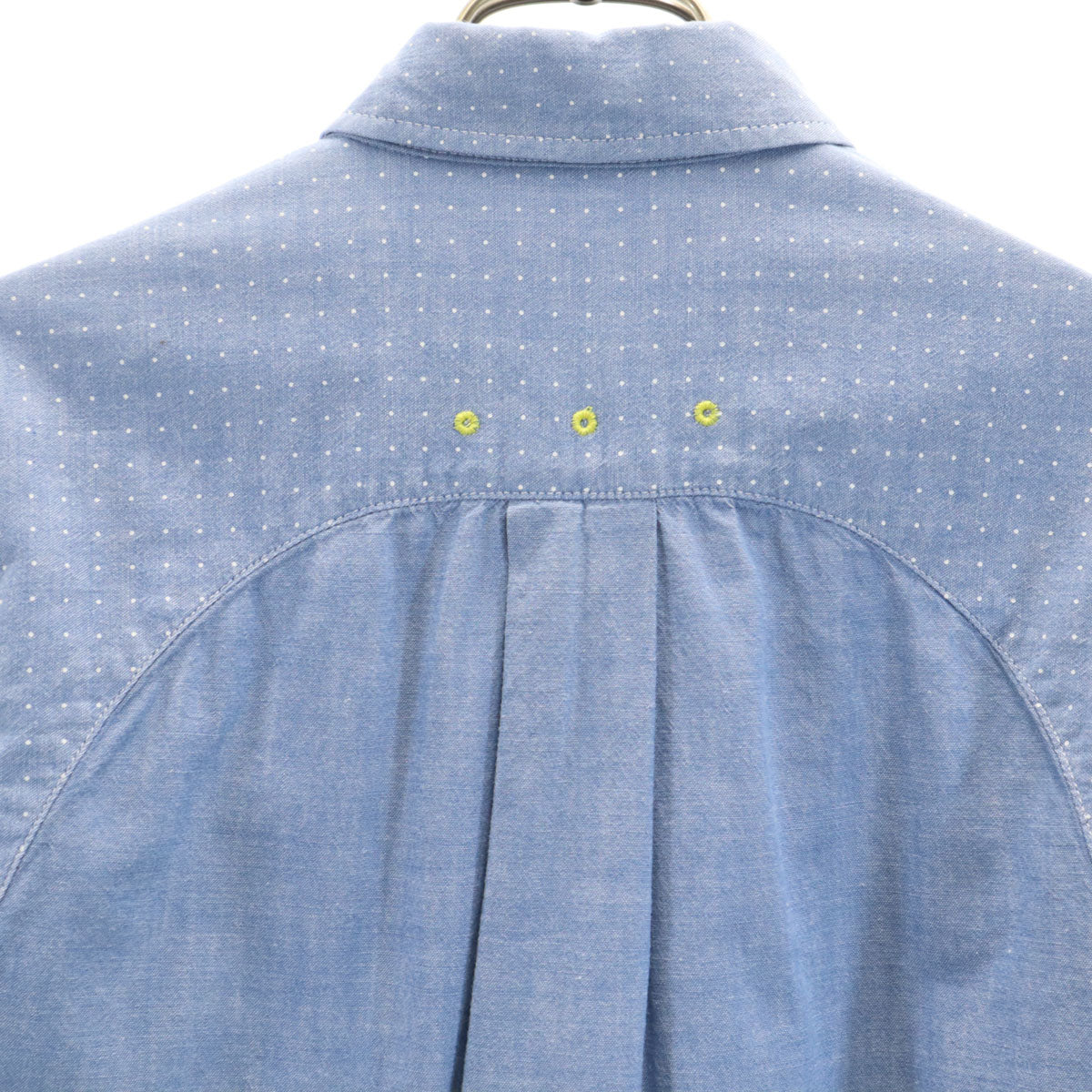 Sacai サカイ 日本製 シャンブレー シャツジャケット 1 ブルー系 メンズ