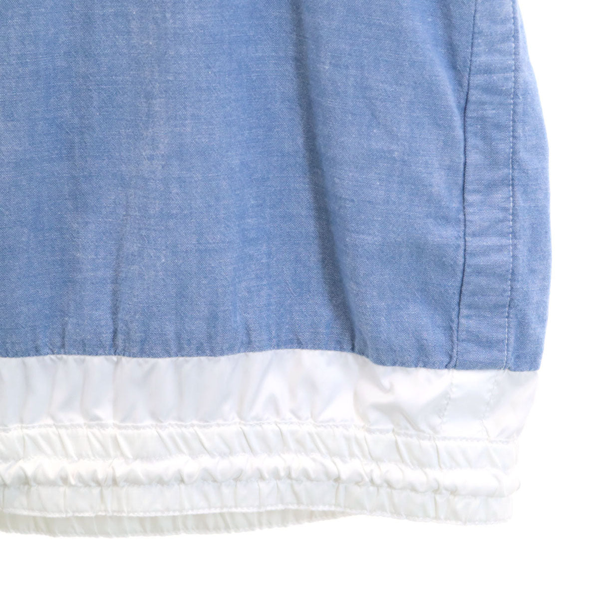 Sacai サカイ 日本製 シャンブレー シャツジャケット 1 ブルー系 メンズ