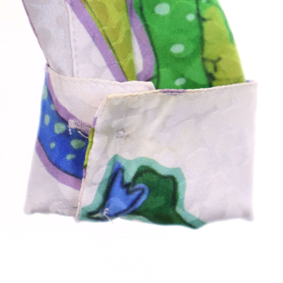 Stella McCartney ステラマッカートニー THE BEATLES ビートルズ コラボ シルク 映画 イエロー サブマリン 長袖 シャツ 34 ピンクホワイト系 レディース