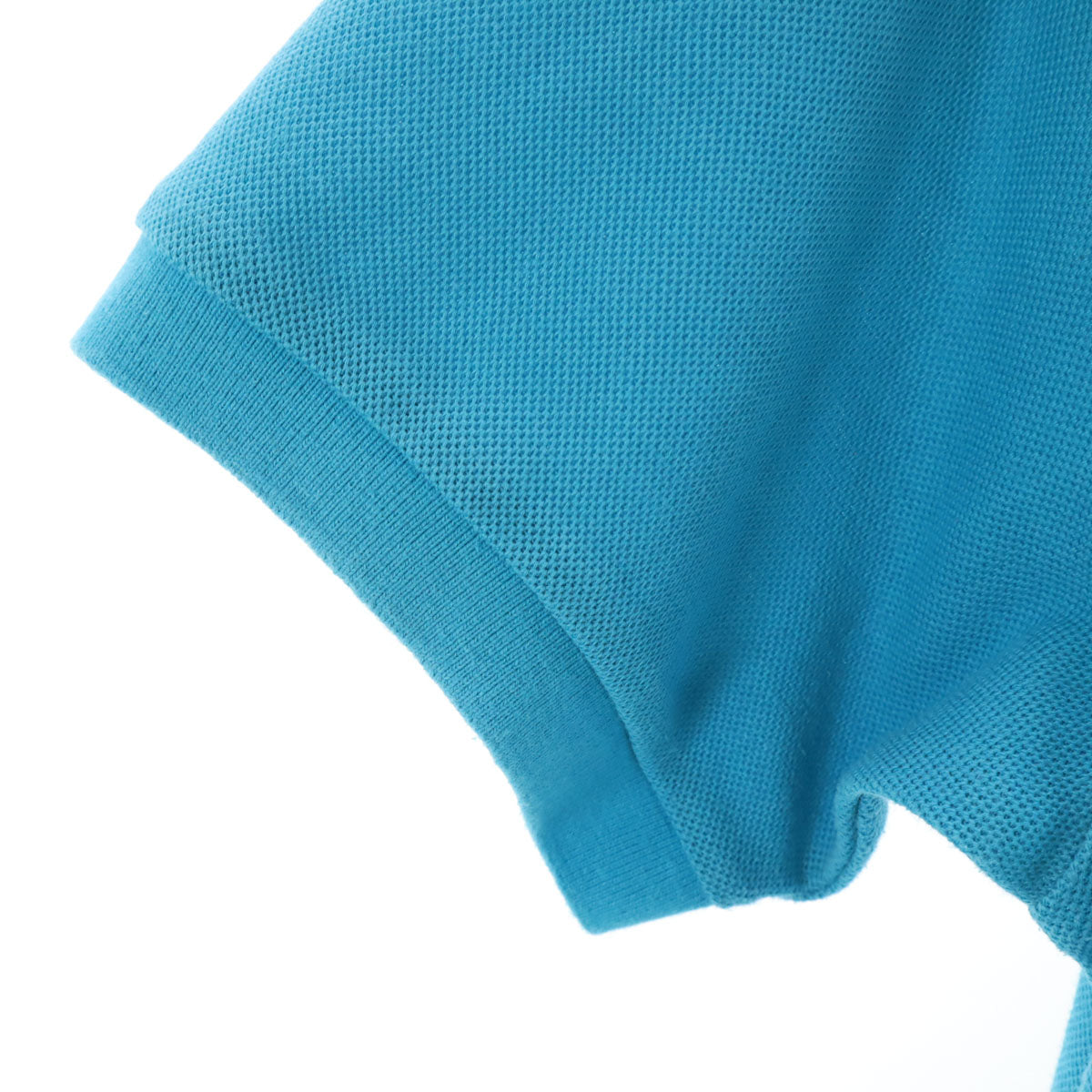 Jack Bunny!! ジャックバニー ゴルフ 半袖 ポロシャツ 6 ブルー系 鹿の子 メンズ