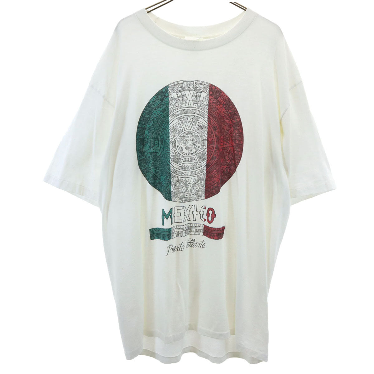 90s オールド 半袖 Tシャツ XL ホワイト系 シングルステッチ メンズ