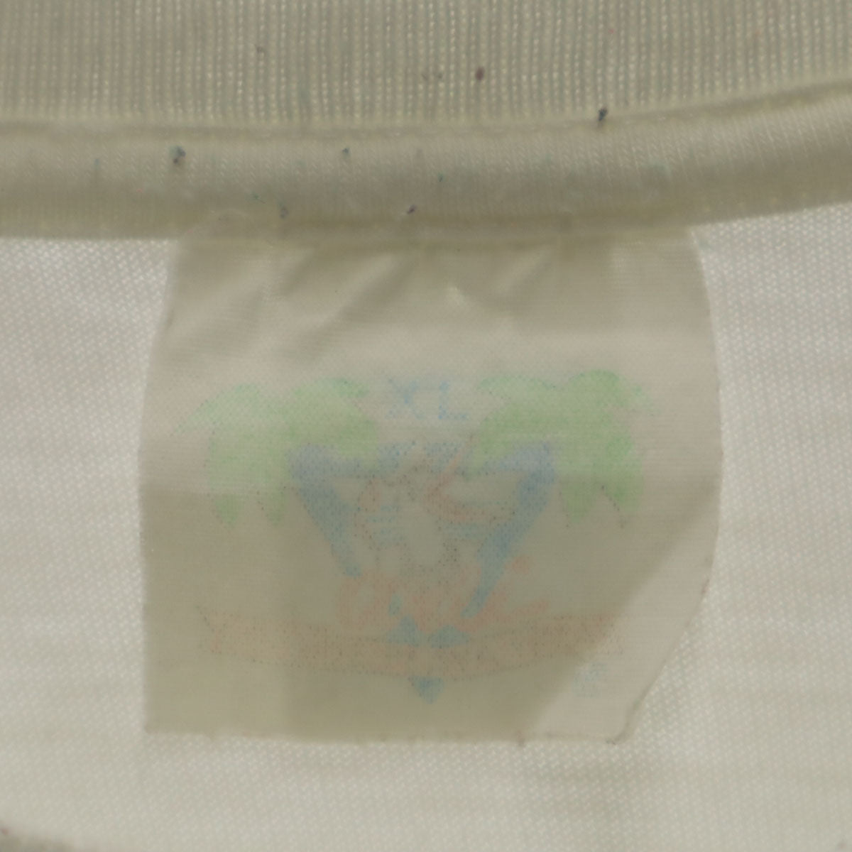 90s オールド 半袖 Tシャツ XL ホワイト系 シングルステッチ メンズ